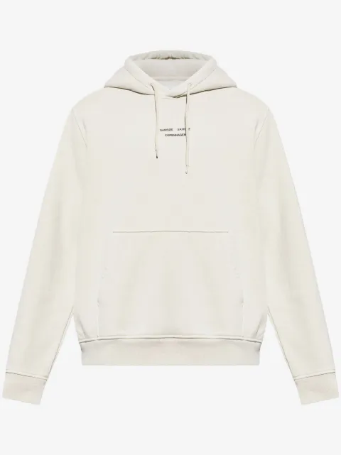 SAMSOE SAMSOE logo-print hoodie