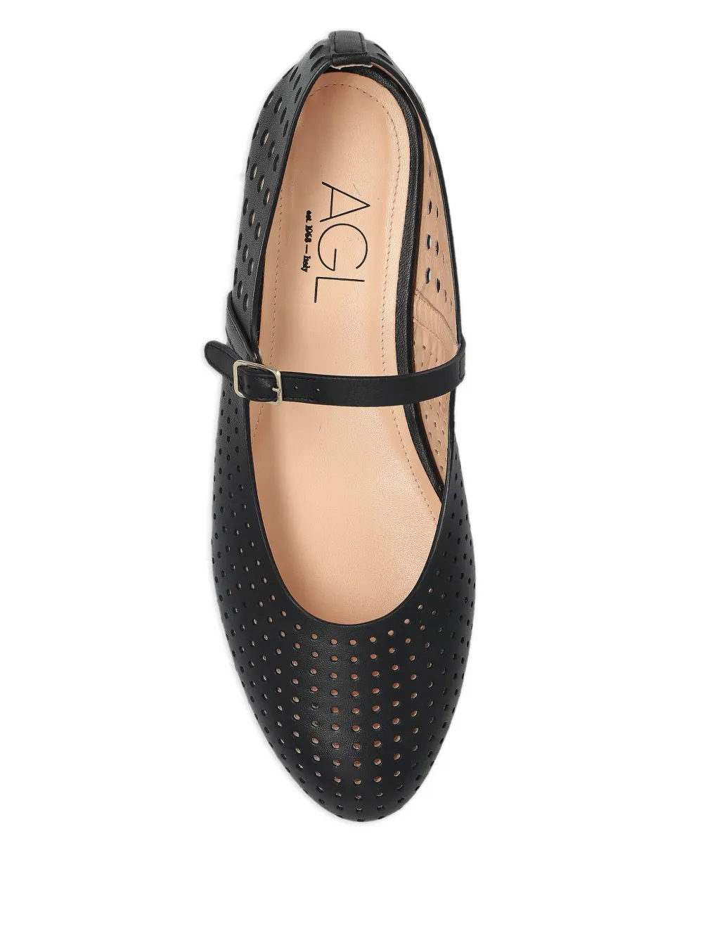 AGL Milly ballerina shoes Black