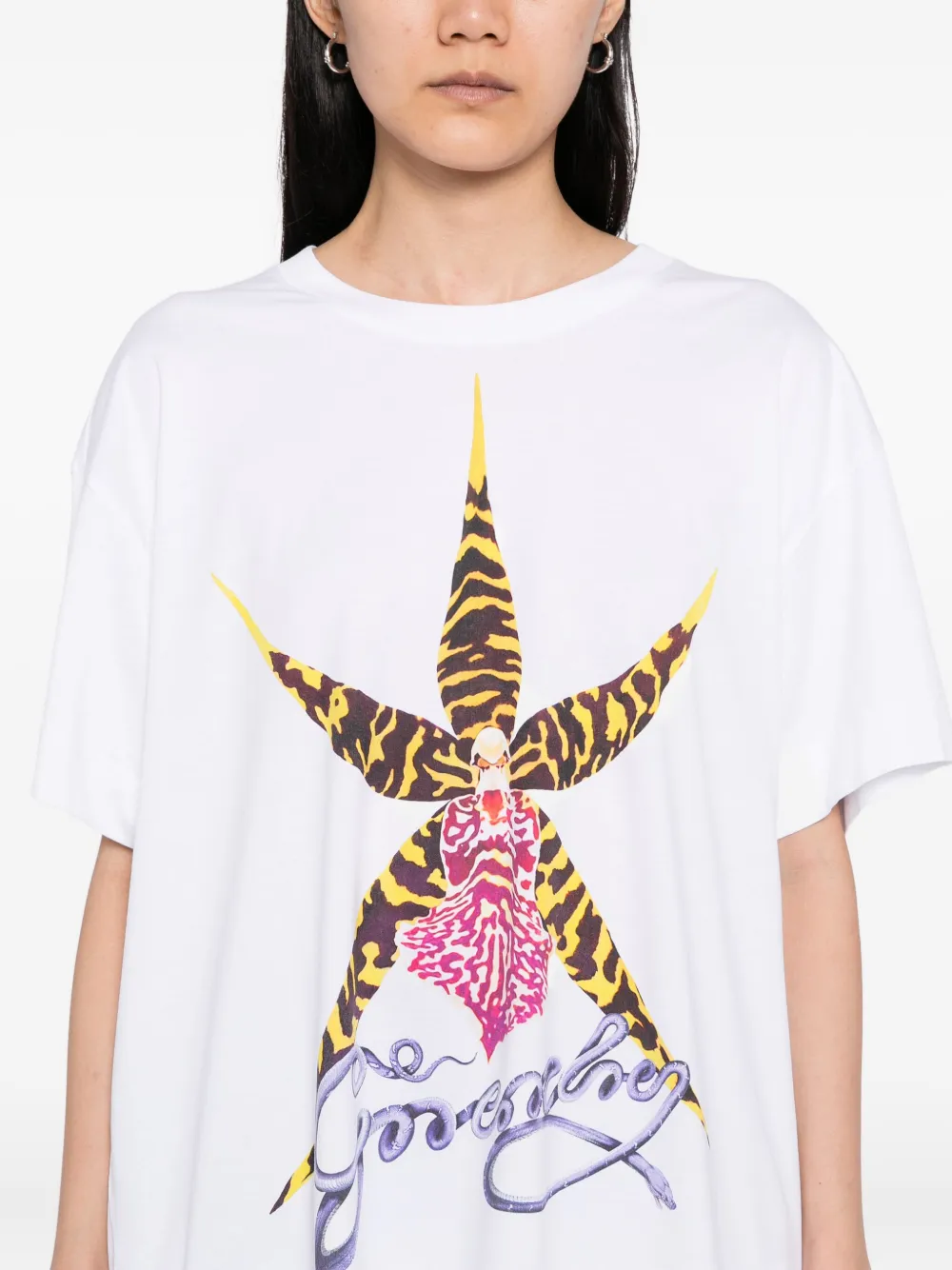 Givenchy T-shirt met grafische print Wit