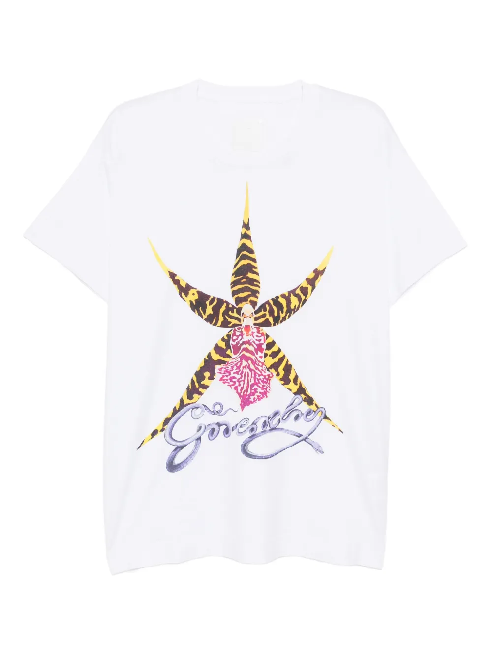 Givenchy T-shirt met grafische print Wit
