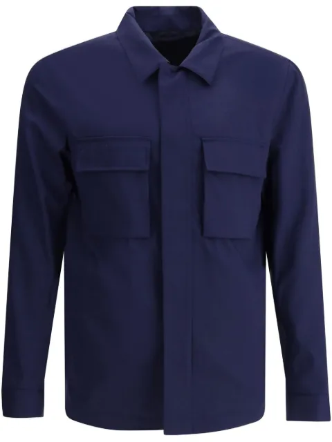 Kiton sobrecamisa con bolsillo de parche