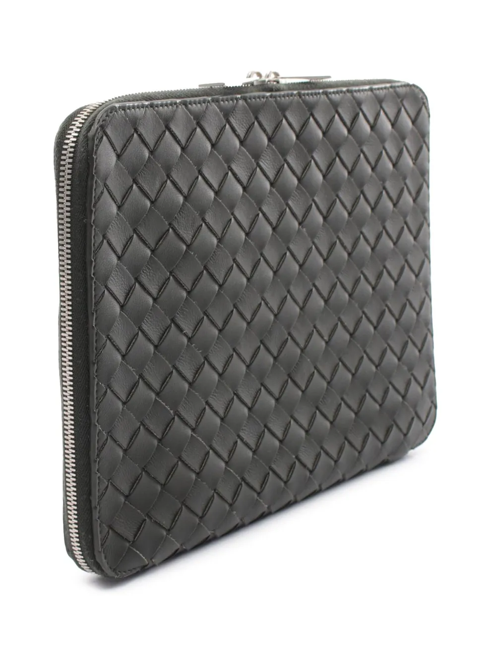 Bottega Veneta Pre-Owned 2012-2024 Intrecciato Hydrology Document Case Pouch clutch - Zwart