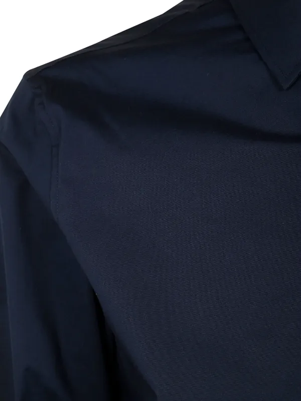fitted black dress knee length Michael Kors | Michael Kors Light Blue Premium Poplin Stretch Slim Fit Shirt