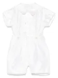 Mariella Ferrari silk shirt and shorts set - White