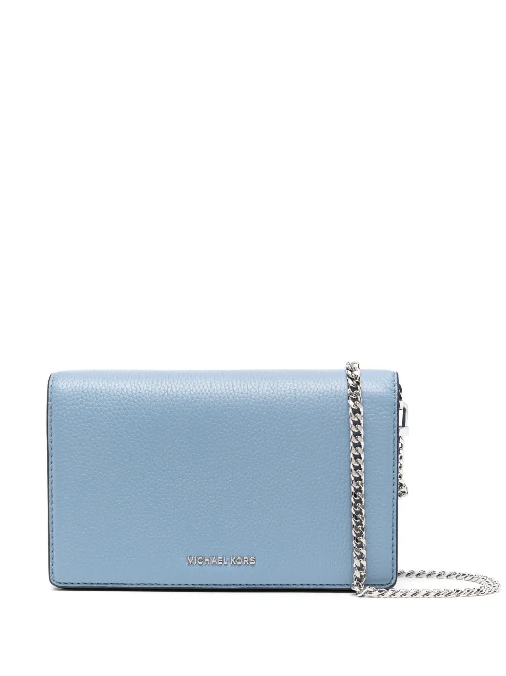 Michael Kors ぺブルレザー ショルダーバッグ M - ブルー Michael Kors ぺブルレザー ショルダーバッグ M - ブルー
