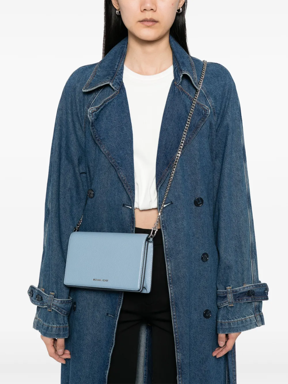 Michael Kors medium pebbled leather crossbody bag | Image 2