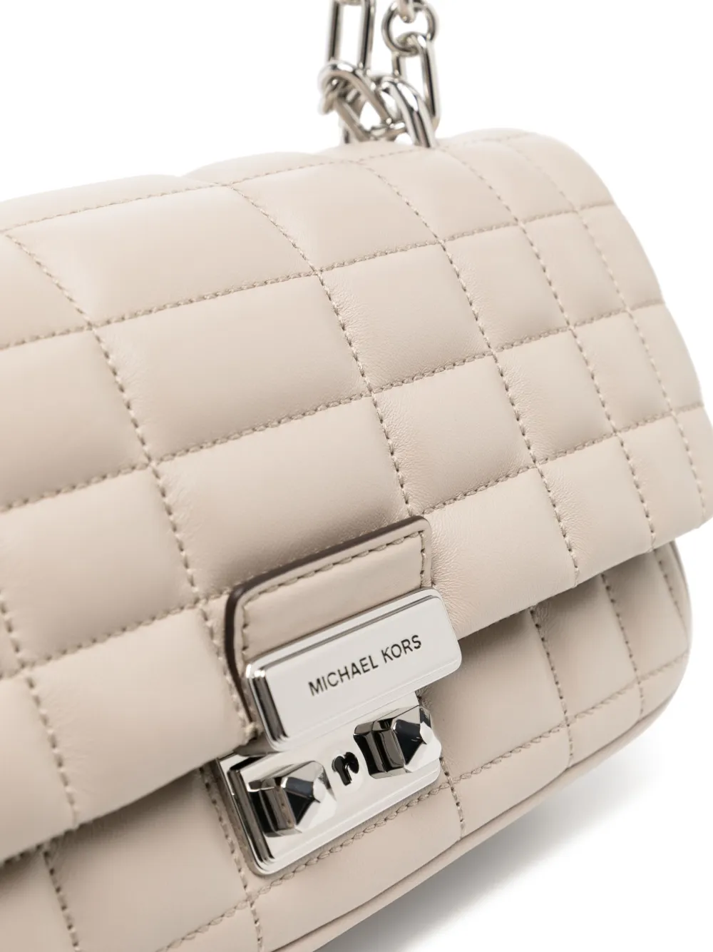 Michael Kors Tribeca kleine schoudertas Beige