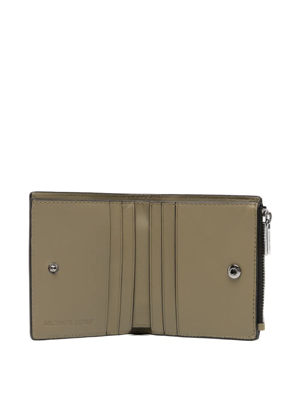 MICHAEL KORS SQUARE ZIPPED WALLET