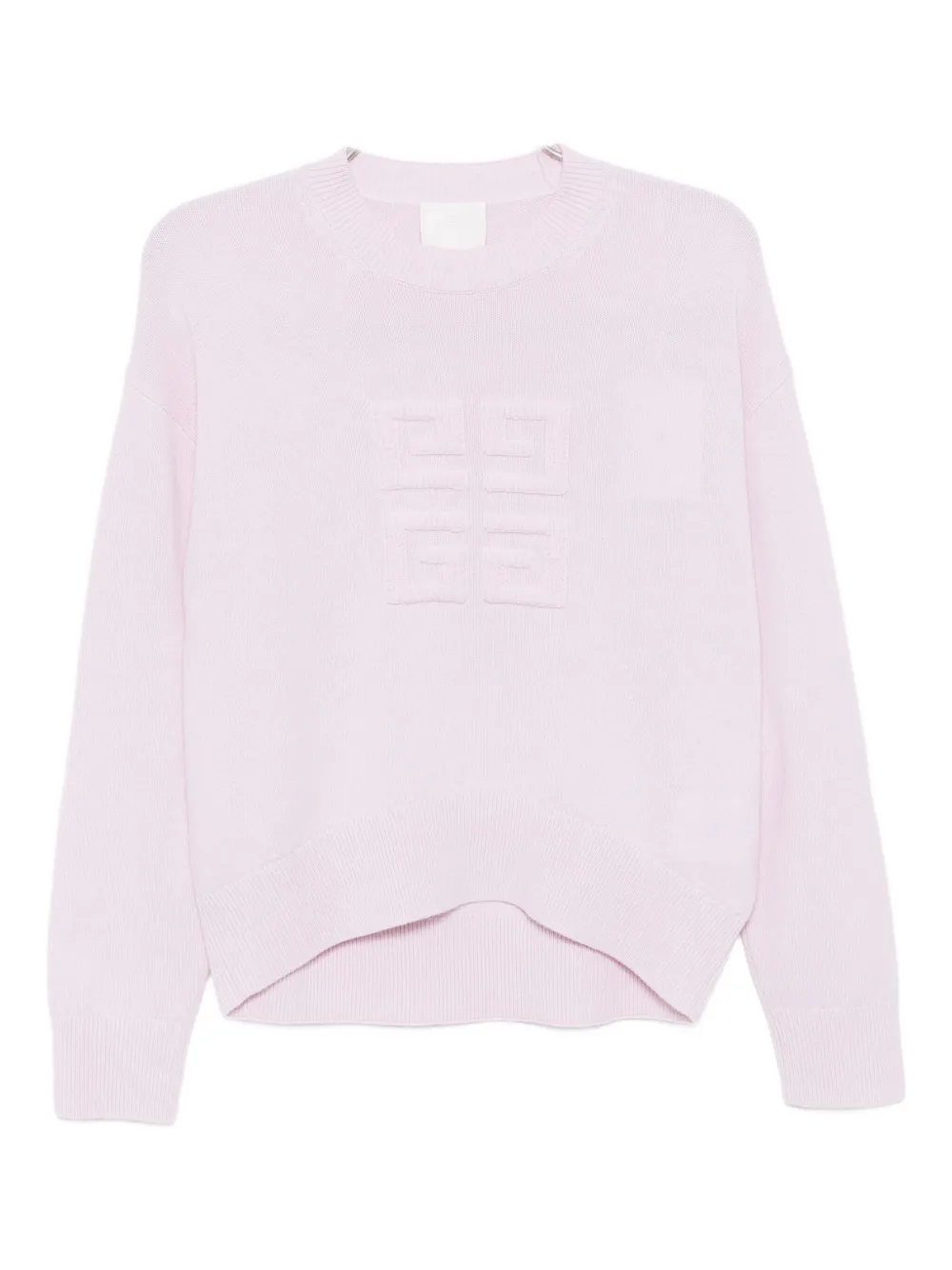 Givenchy Logo-embroidered Jumper In Purple