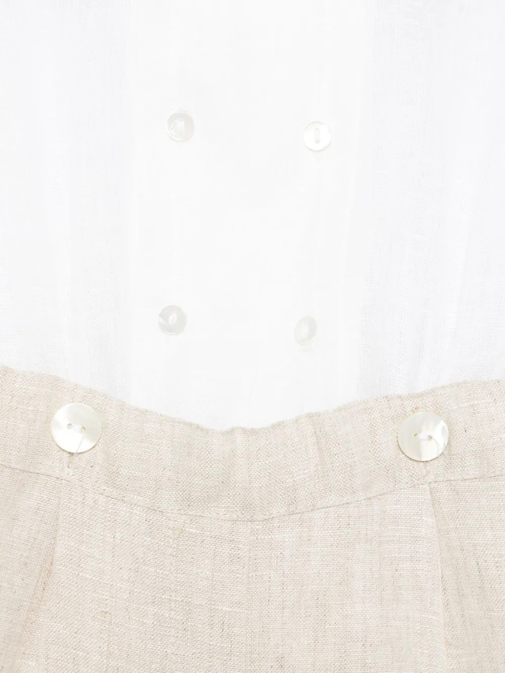 Linen Shirt And Shorts Set