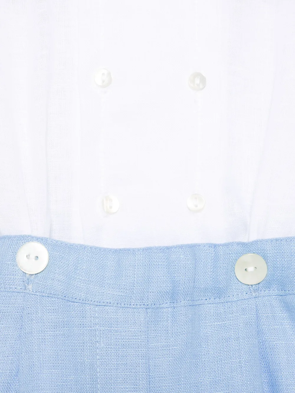 Linen Shirt And Shorts Set
