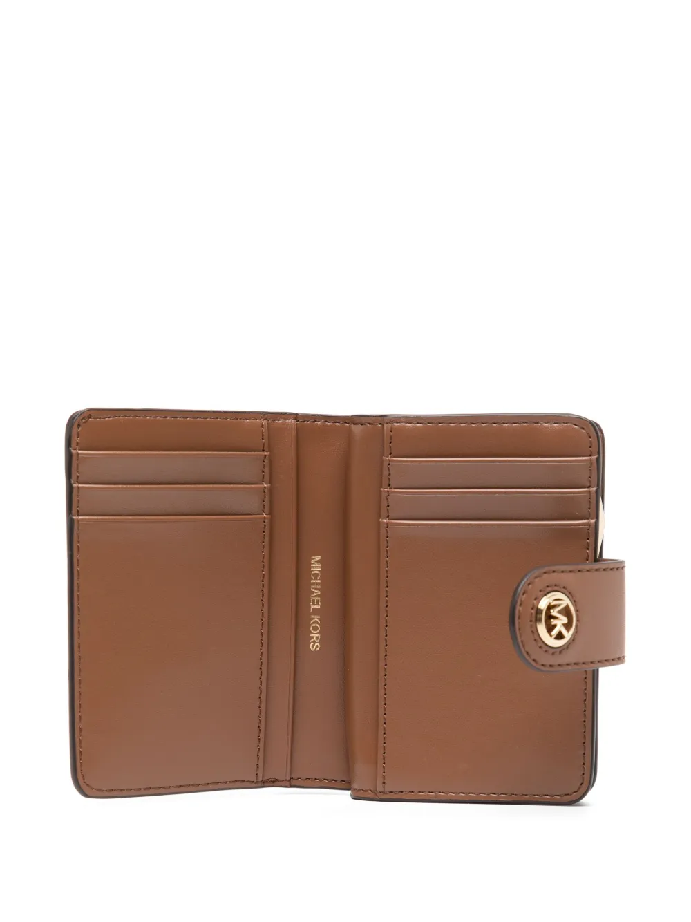Michael Kors Mercer kleine portemonnee Bruin