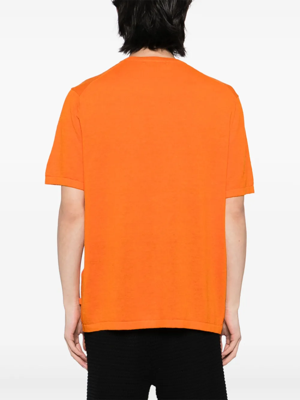 Michael Kors Gebreid T-shirt met ronde hals Oranje