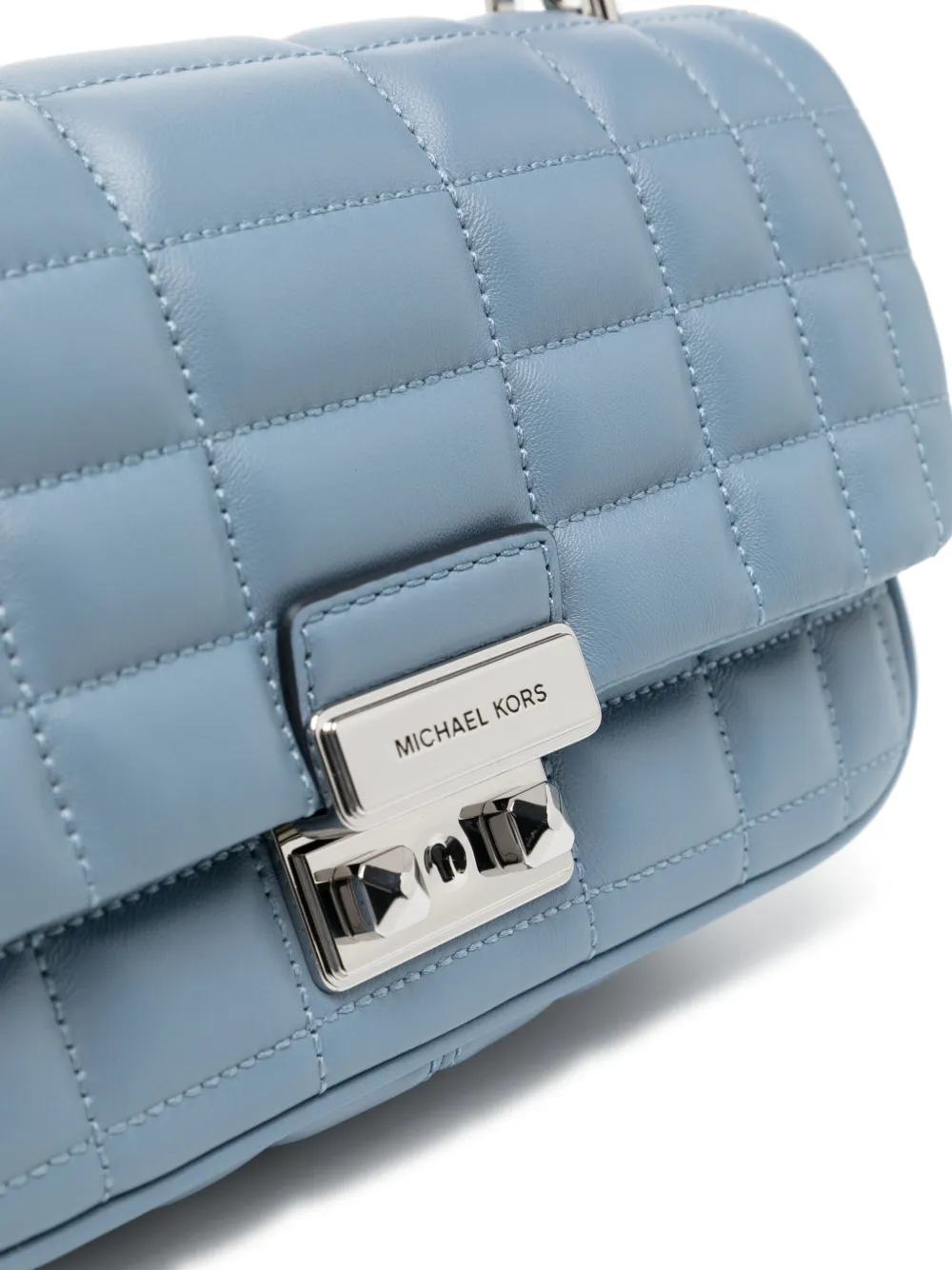 Michael Kors Tribeca kleine schoudertas Blauw