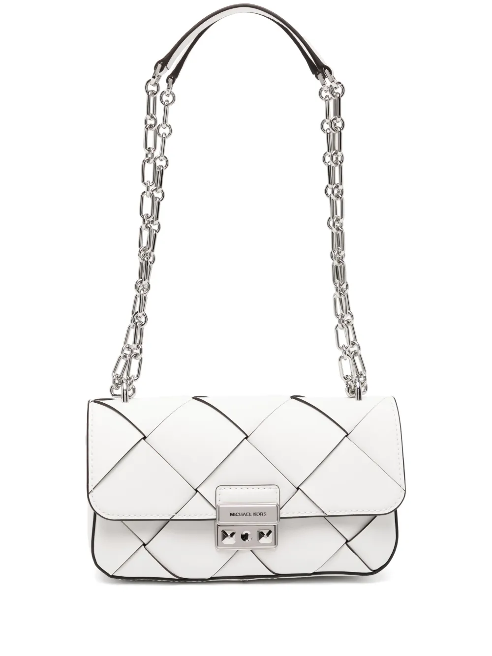 Michael Kors トライベッカ ショルダーバッグ S - ホワイト Michael Kors トライベッカ ショルダーバッグ S - ホワイト