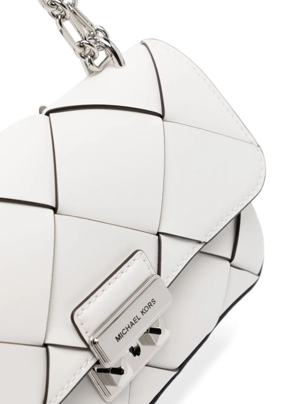 Michael Kors Kleine Tribeca crossbodytas Wit