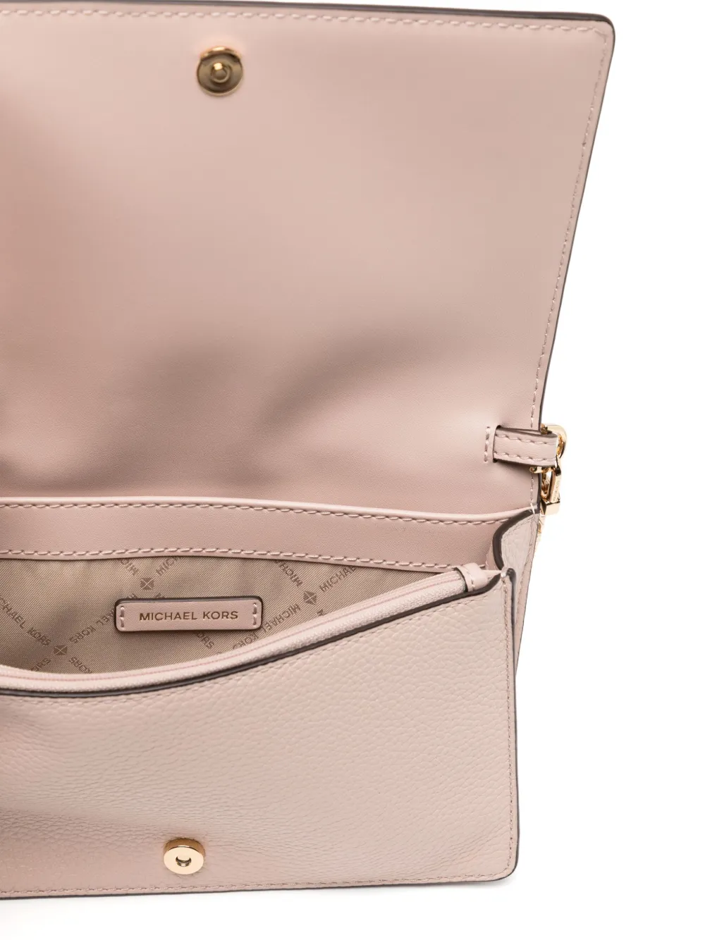 Michael Kors Medium crossbodytas van bewerkt leer Roze