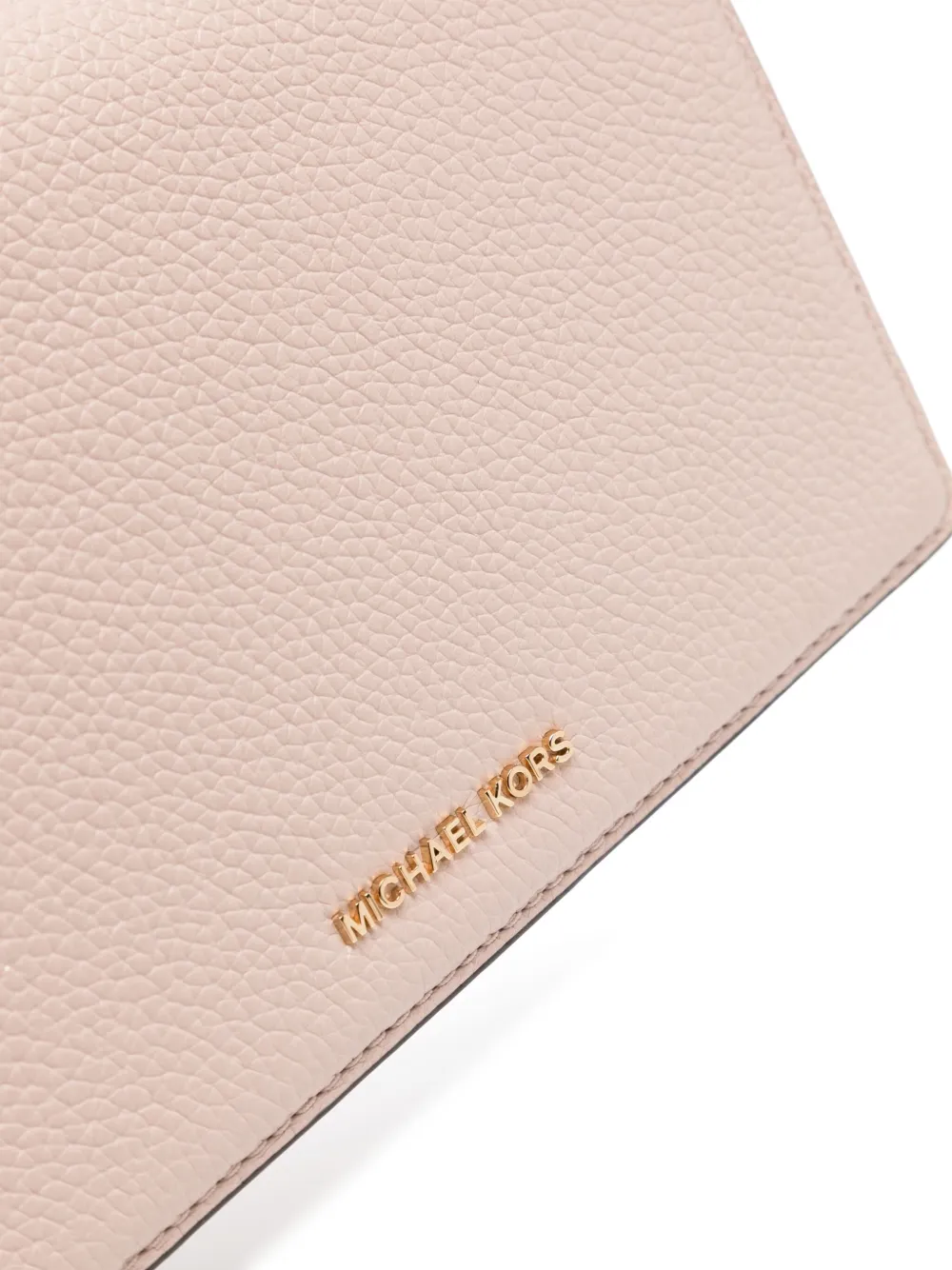 Michael Kors Medium crossbodytas van bewerkt leer Roze