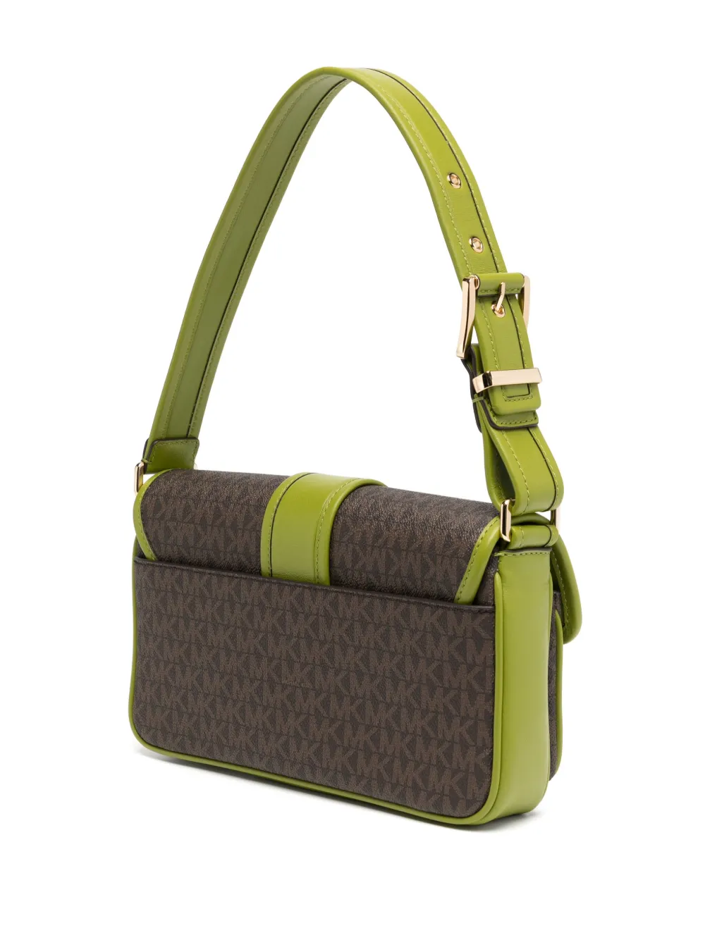Michael Kors Schoudertas met monogram Groen