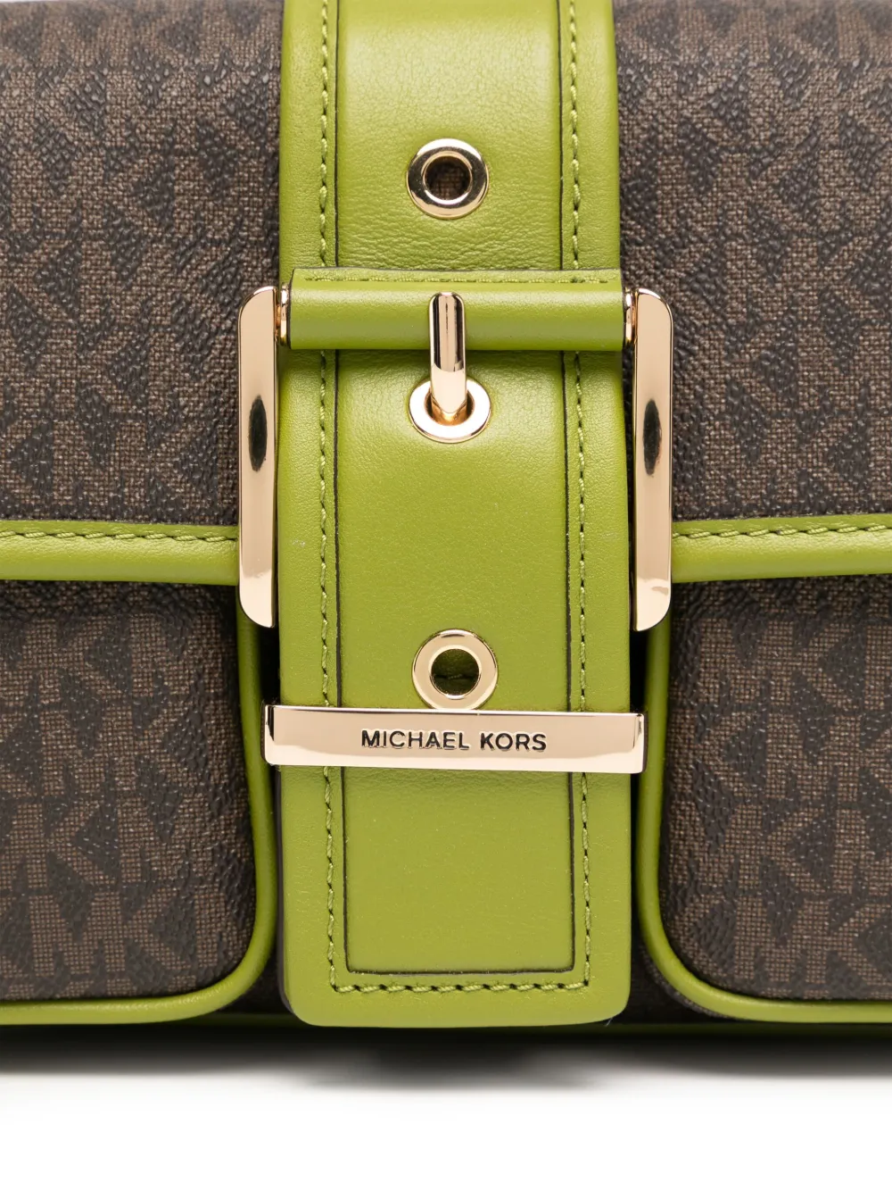 Michael Kors Schoudertas met monogram Groen