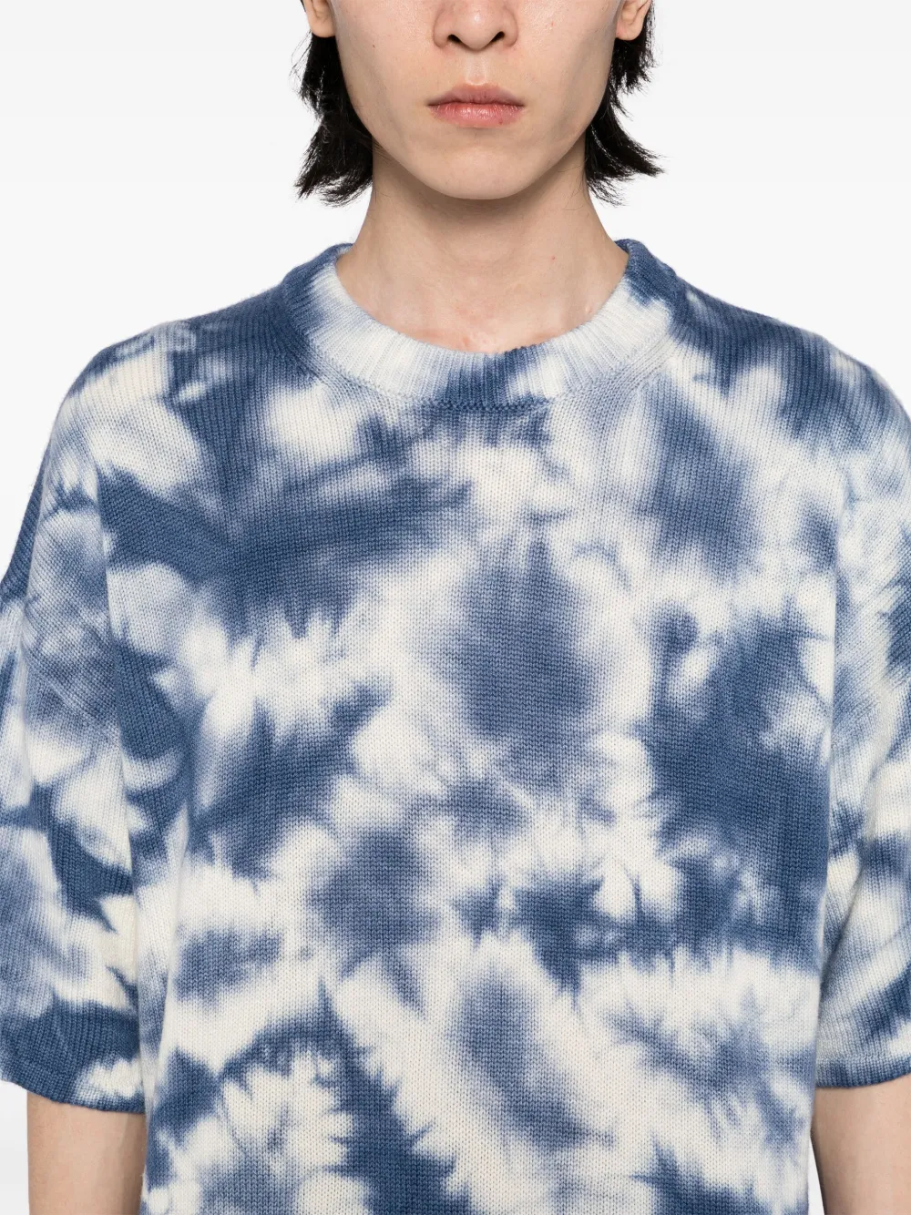 Michael Kors Trui met tie-dye print Blauw