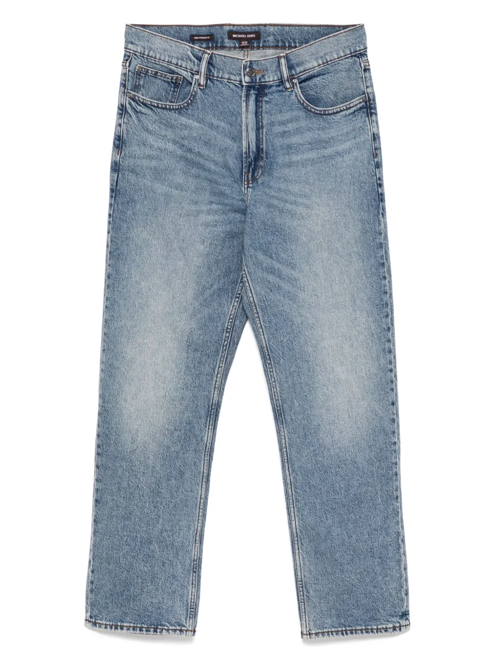 Michael Kors Finn straight jeans Blauw