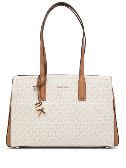 Michael Kors logo print tote bag