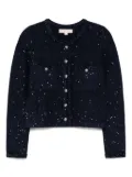 Michael Michael Kors sequinned cardigan - Blue