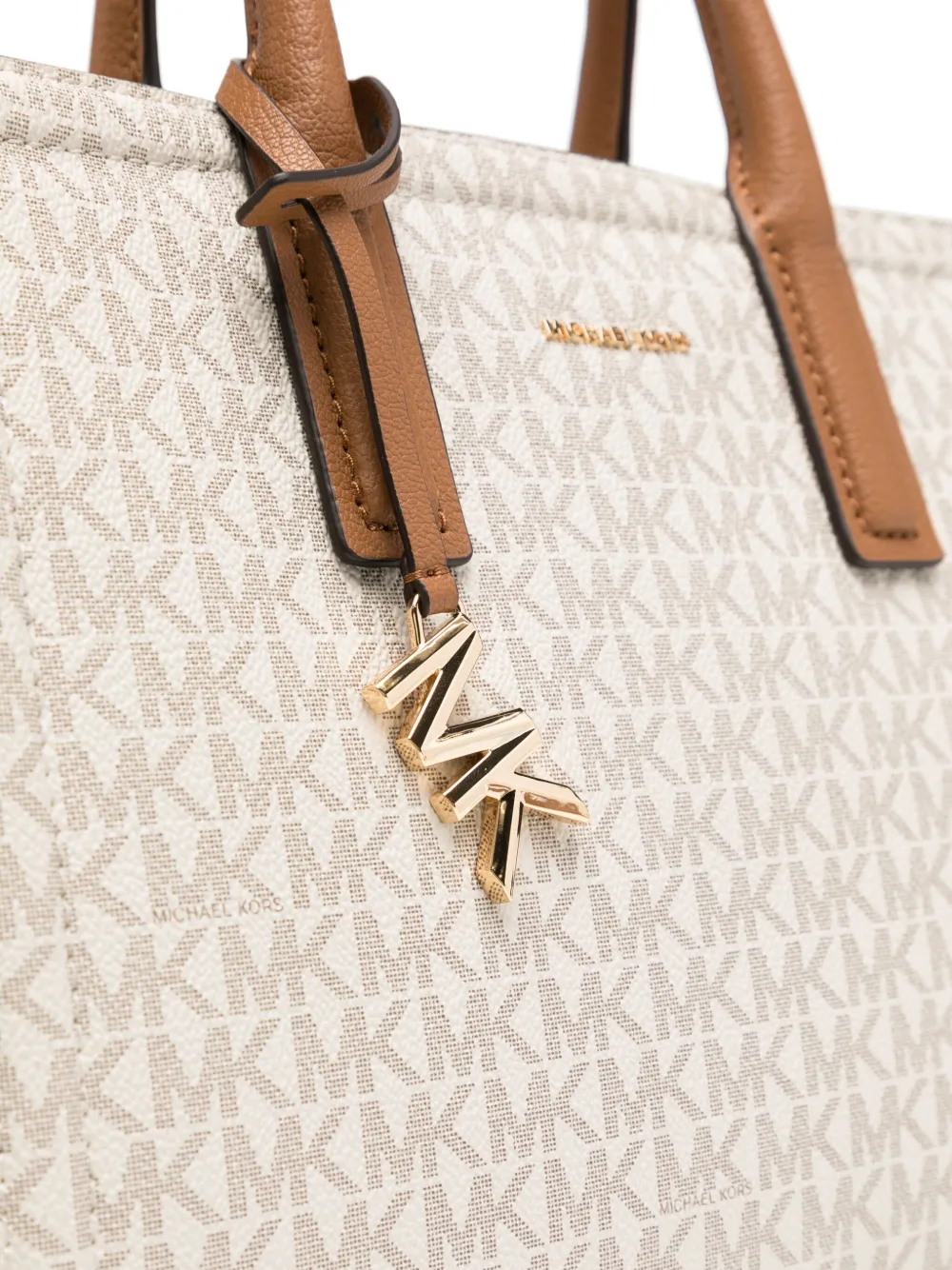 Michael Kors Shopper met logoprint Bruin