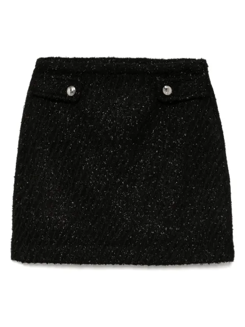 Michael Kors falda corta de tweed