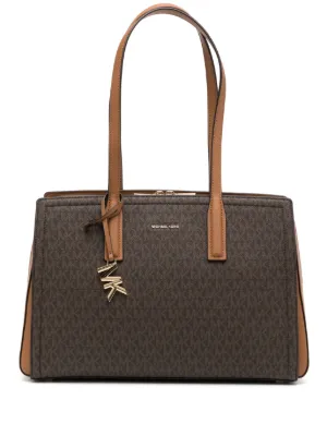 Michael Michael Kors ロゴ トートバッグ | ブラウン | FARFETCH JP