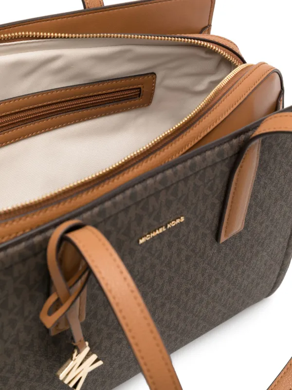 Michael Kors ロゴ ハンドバッグ | ブラウン | FARFETCH JP