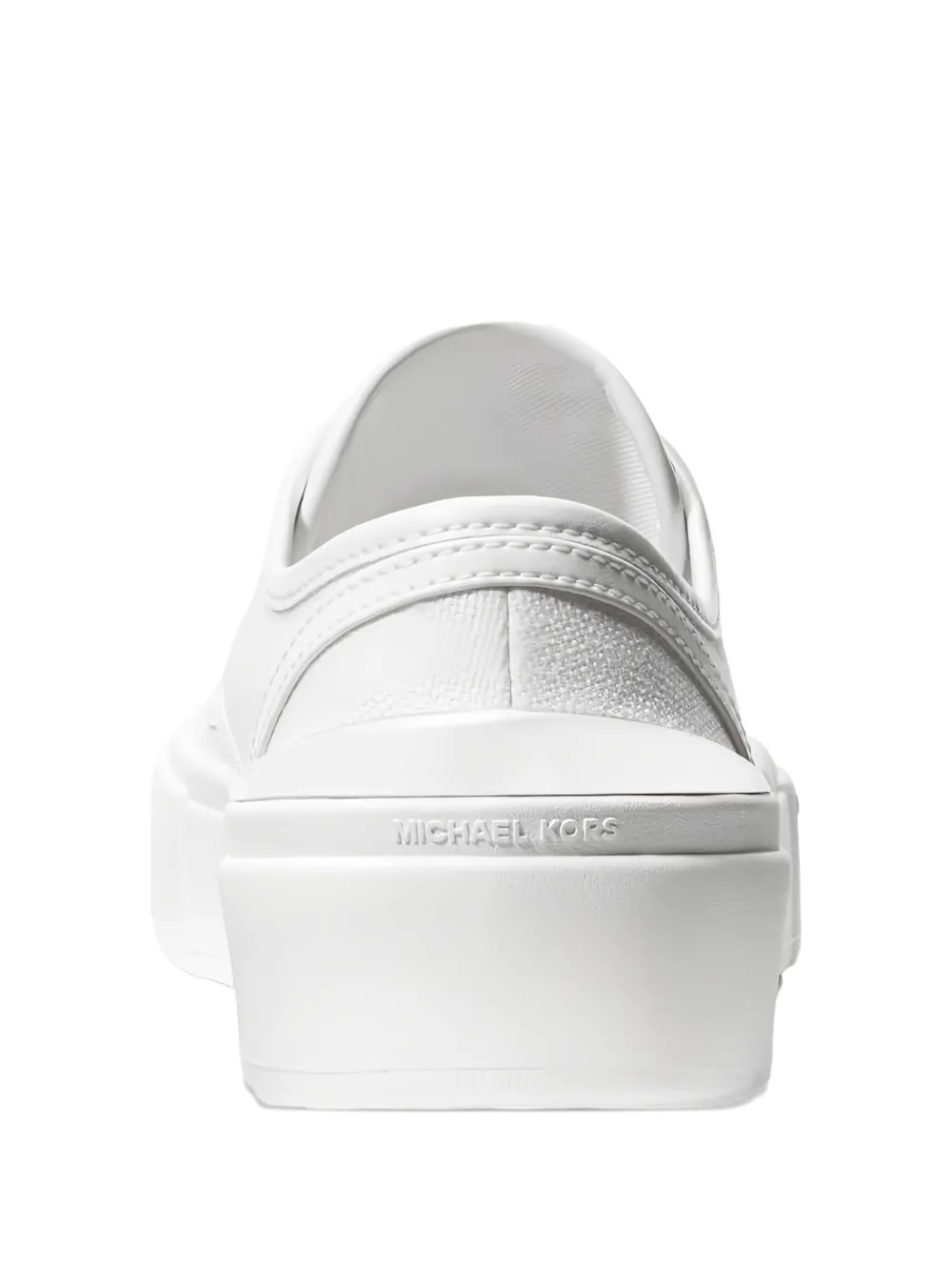 Michael Kors Lace-up Platform Trainers In White
