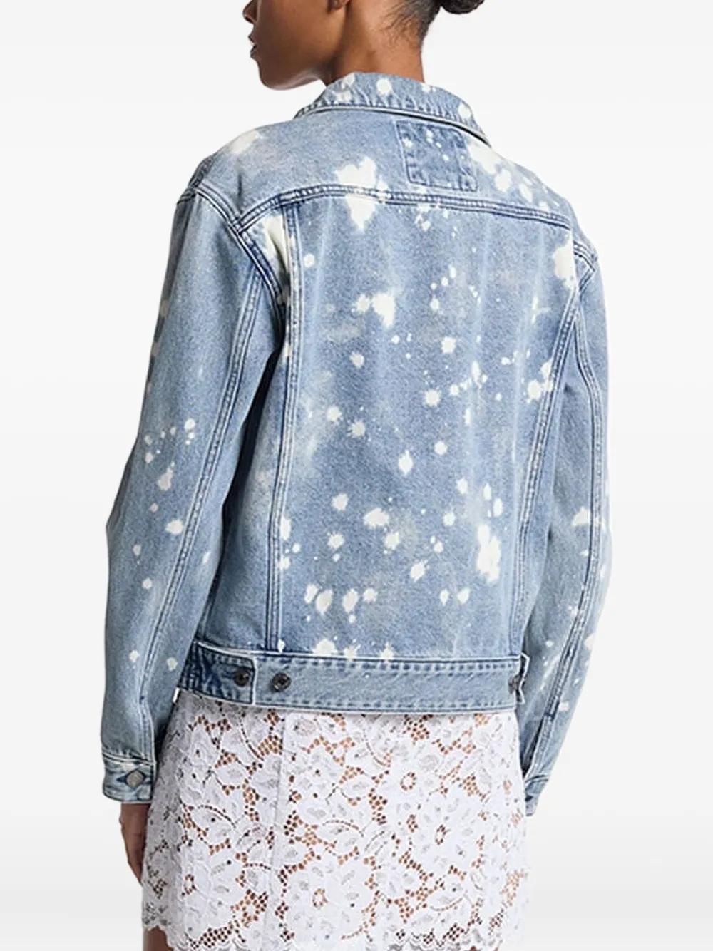 Michael Kors splatter-print denim jacket | Denim Jackets | Image 2