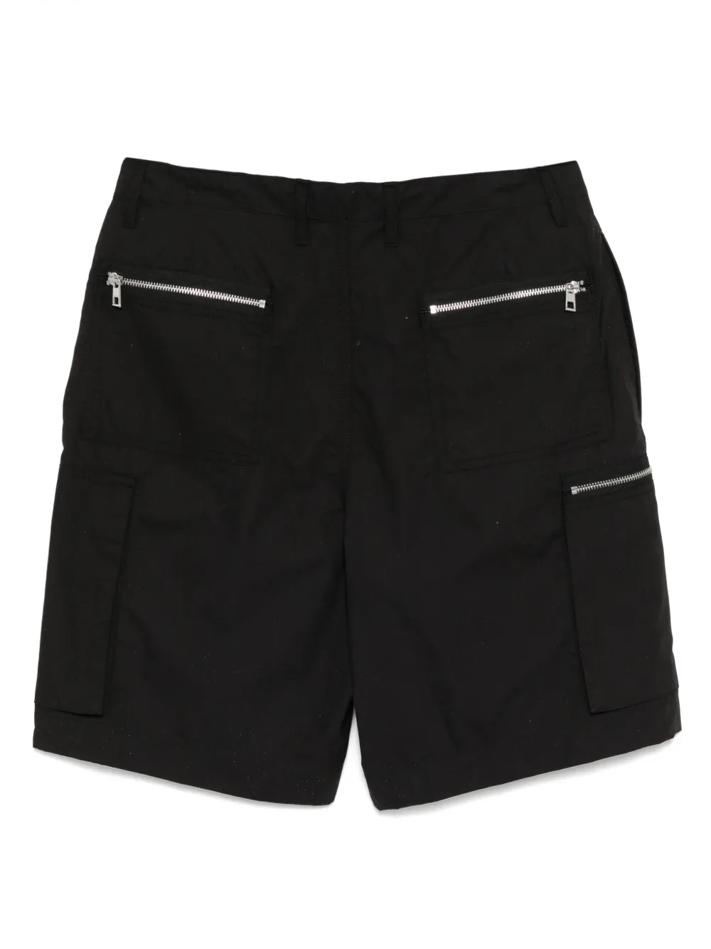 Michael Kors Popeline cargo shorts met rits - Zwart