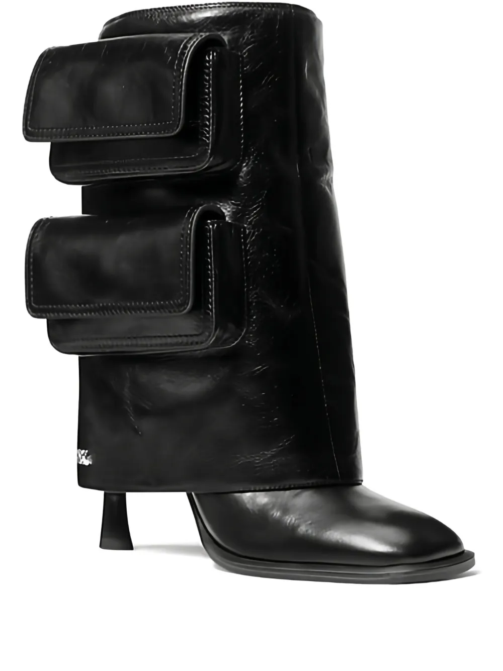 Michael Kors 95mm Dakota pocket-detail boots 001 BLACK