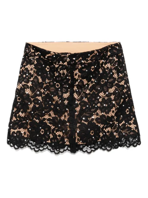 Michael Michael Kors falda con encaje floral