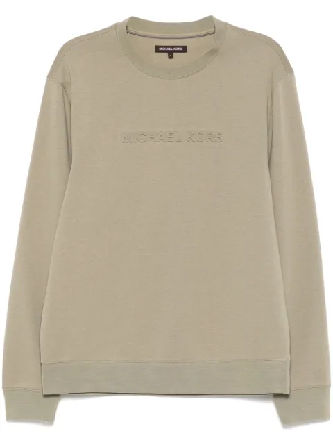 Michael Kors embossed-logo sweatshirt