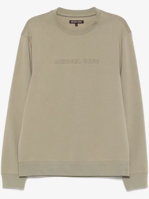 Michael Kors sudadera con logo en relieve
