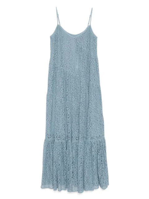 Michael Michael Kors floral lace tiered slip dress