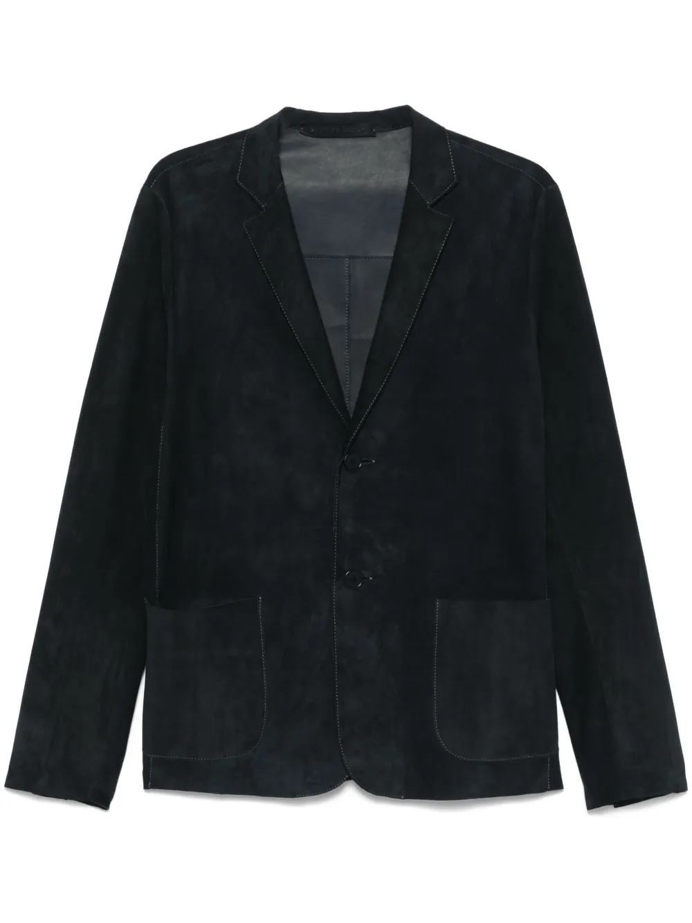 suede blazer