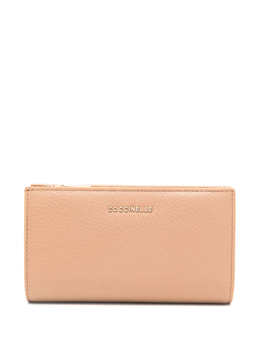 Coccinelle ソフト メタリック 財布 - ニュートラル Coccinelle ソフト メタリック 財布 - ニュートラル