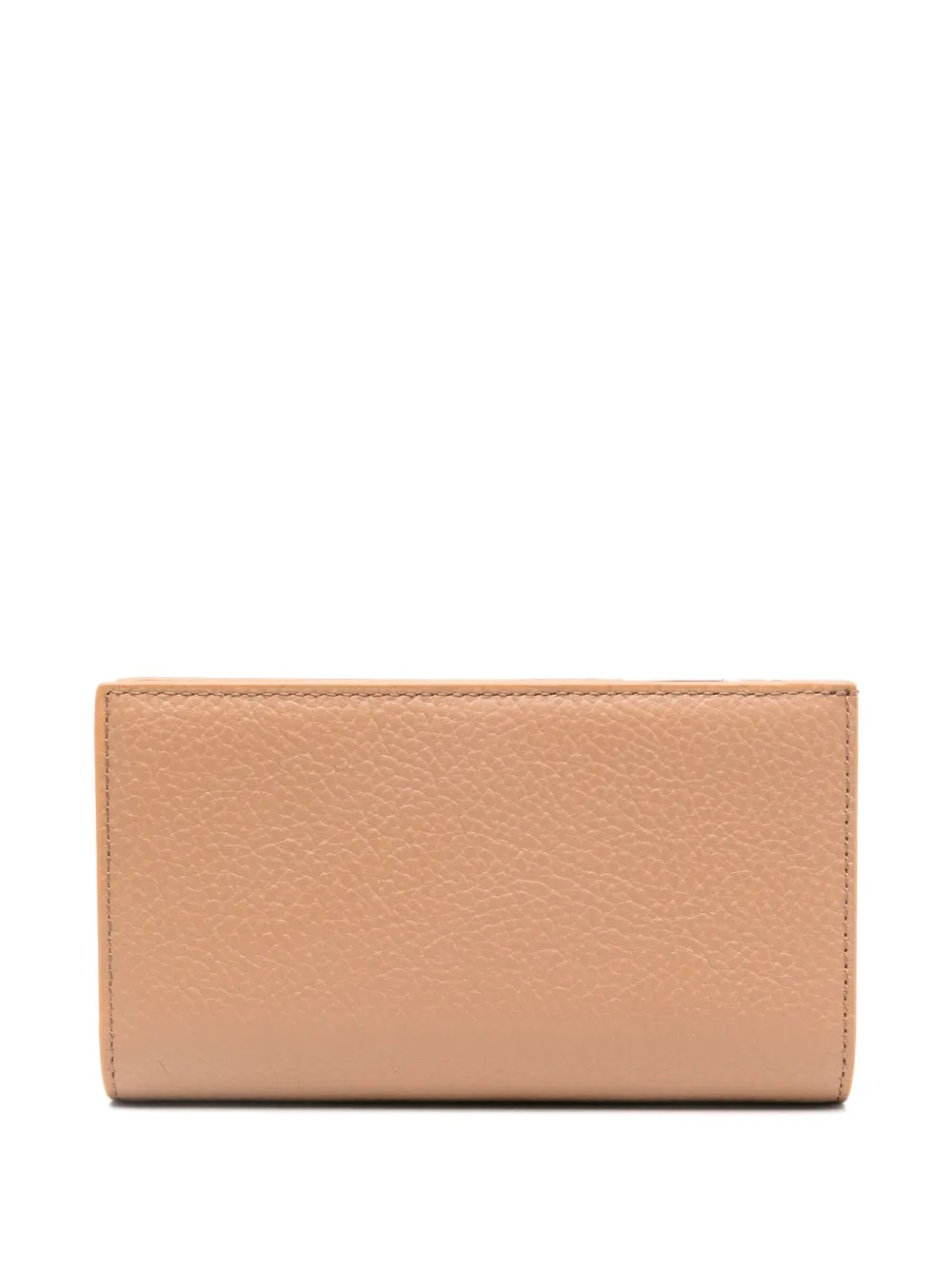 Coccinelle Soft metallic portemonnee - Beige