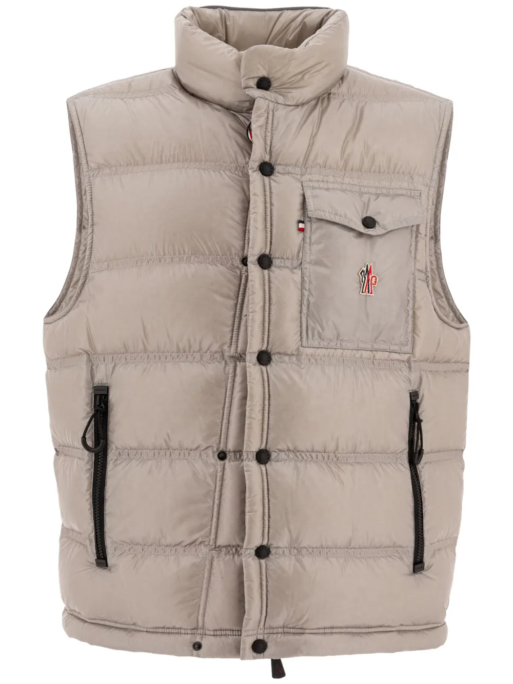 Moncler Grenoble Nantu gilet Bruin