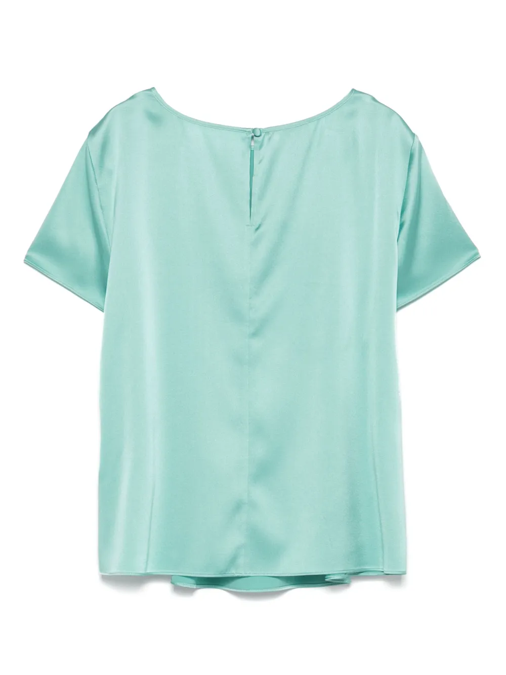 Emporio Armani Satijnen T-shirt - Groen