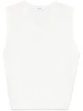 Lardini knitted vest - White