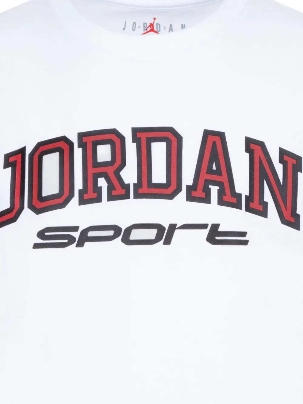 Jordan Kids Sport T-shirt Wit