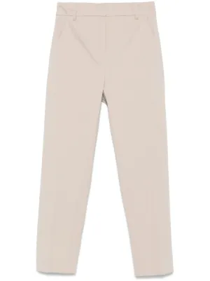 パンツ Blanca Vita High-Waisted Trousers With Pleats And Hidden Blanca Vita | Pants & Jumpsuits | Blanca Vita Highwaisted