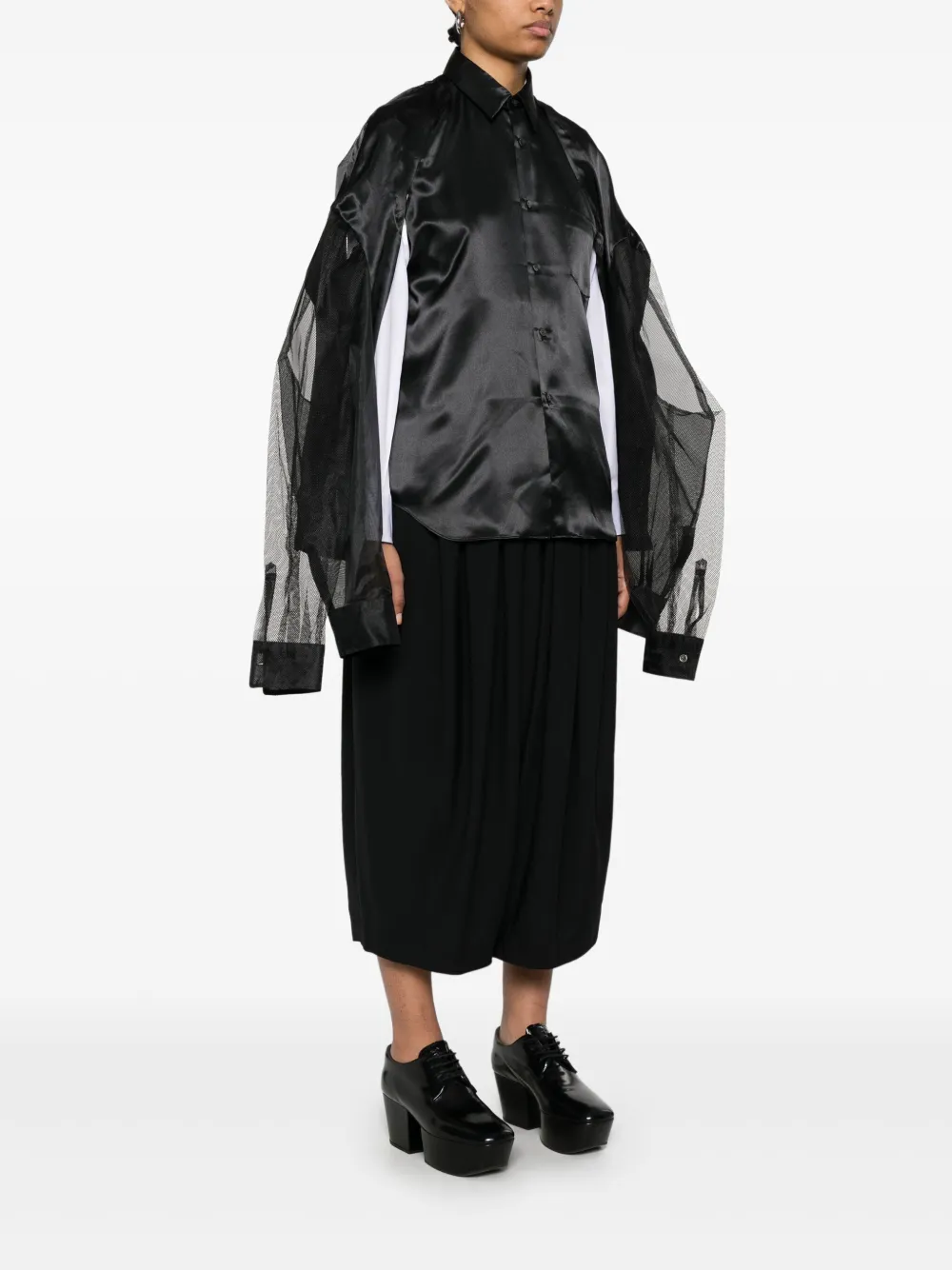 COMME DES GARÇONS SATIN SHIRT