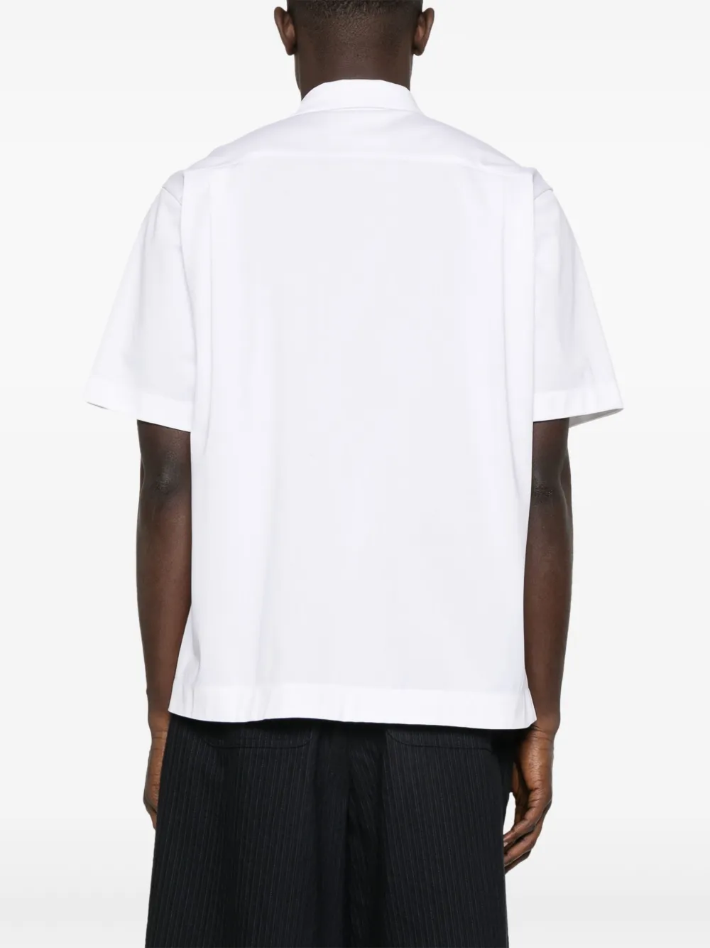 sacai Katoenen overhemd Wit